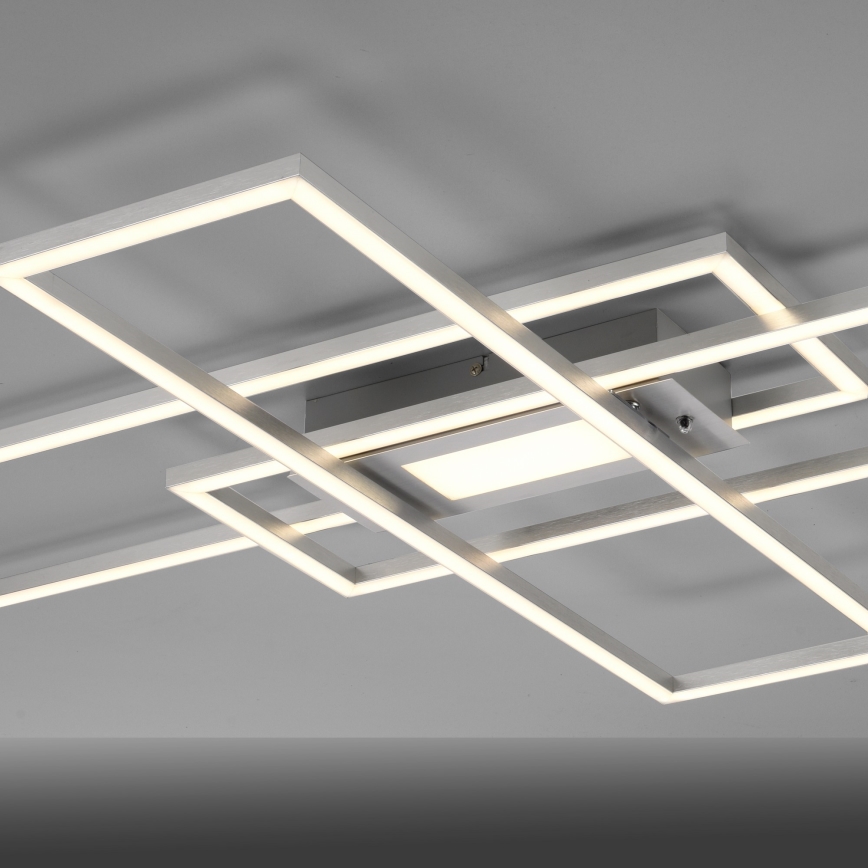 Leuchten Direkt 14693-55 - Plafón LED regulable ASMIN LED/48W/230V + mando a distancia