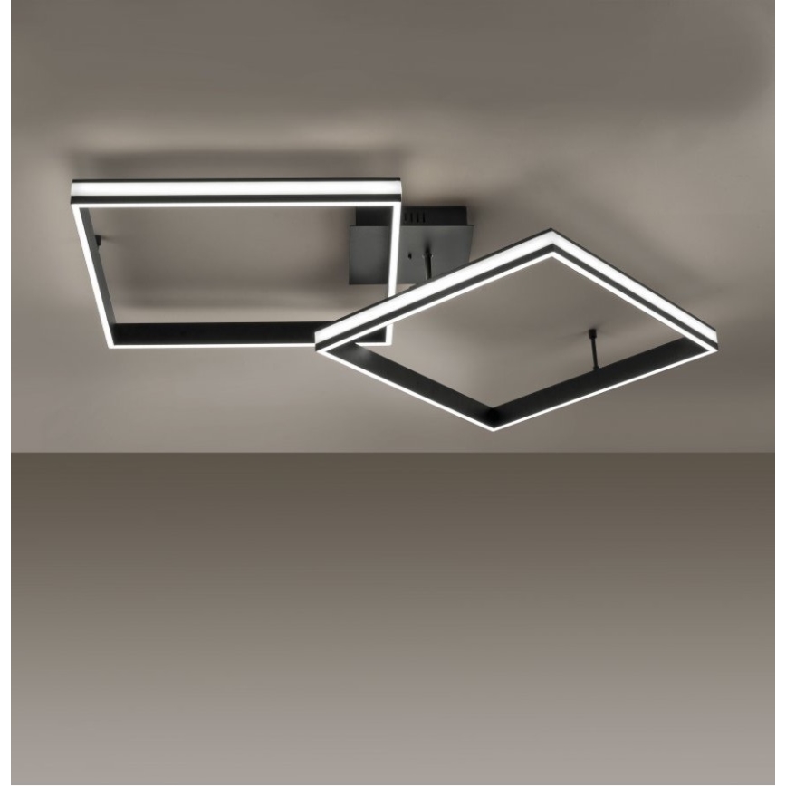 Leuchten Direkt 14700-18 - Lámpara de suspensión LED regulable ELIS 2xLED/19W/230V + mando a distancia