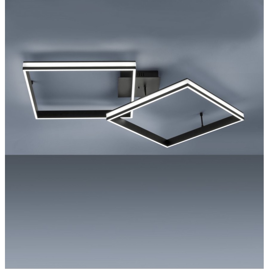 Leuchten Direkt 14700-18 - Lámpara de suspensión LED regulable ELIS 2xLED/19W/230V + mando a distancia