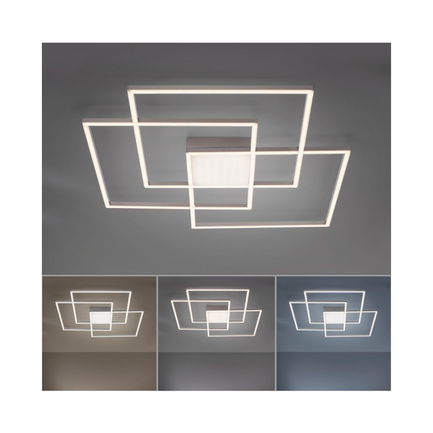 Leuchten Direkt 14713-55 - Lámpara de superficie LED regulable ASMIN LED/45W/230V 3000-5000K + mando a distancia