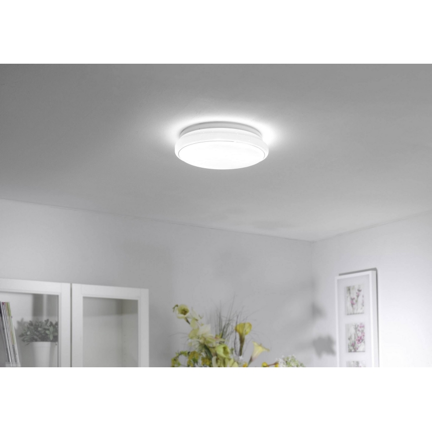 Leuchten Direkt 14742-16 - Plafón LED RGB regulable JUPI LOLASMART LED/18W/230V Tuya 2700-5000K + mando a distancia