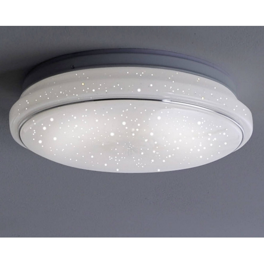 Leuchten Direkt 14742-16 - Plafón LED RGB regulable JUPI LOLASMART LED/18W/230V Tuya 2700-5000K + mando a distancia