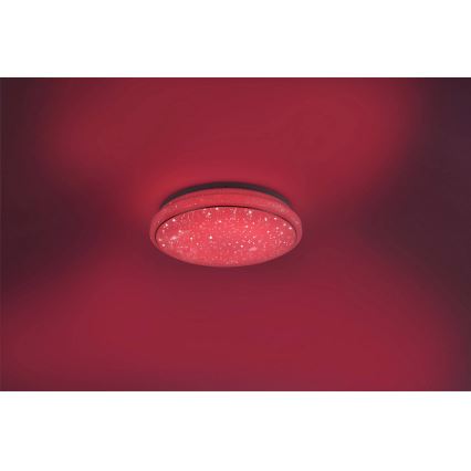 Leuchten Direkt 14742-16 - Plafón LED RGB regulable JUPI LOLASMART LED/18W/230V Tuya 2700-5000K + mando a distancia