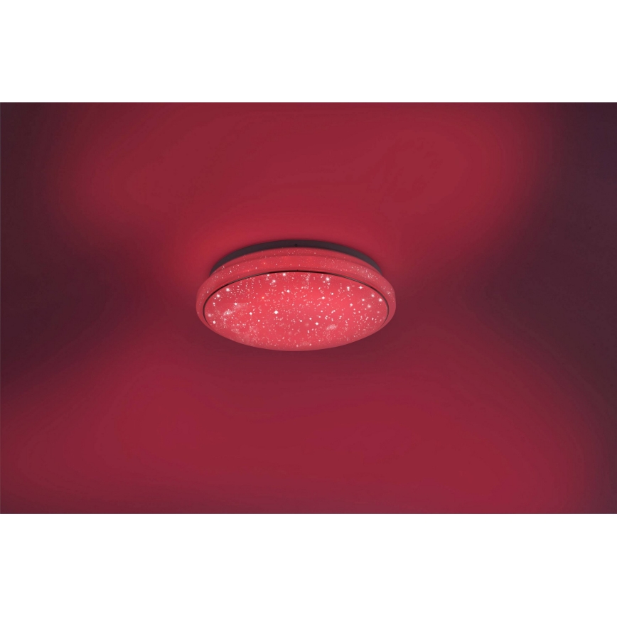 Leuchten Direkt 14742-16 - Plafón LED RGB regulable JUPI LOLASMART LED/18W/230V Tuya 2700-5000K + mando a distancia
