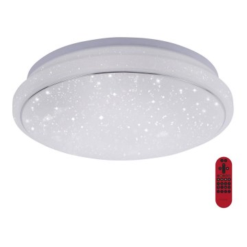 Leuchten Direkt 14742-16 - Plafón LED RGB regulable JUPI LOLASMART LED/18W/230V Tuya 2700-5000K + mando a distancia