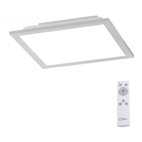 Leuchten Direkt 14754-21 - Plafón LED regulable FLAT LED/20W/230V 2700K-5000K + mando a distancia