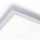 Leuchten Direkt 14757-21- Panel LED regulable de superficie FLAT LED/36W/230V 2700-5000K plata + mando a distancia