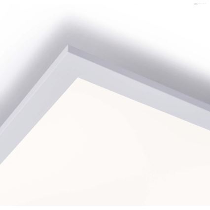 Leuchten Direkt 14757-21- Panel LED regulable de superficie FLAT LED/36W/230V 2700-5000K plata + mando a distancia