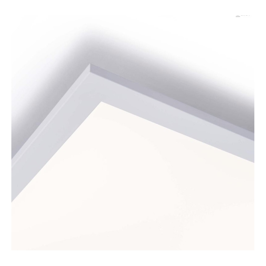 Leuchten Direkt 14757-21- Panel LED regulable de superficie FLAT LED/36W/230V 2700-5000K plata + mando a distancia
