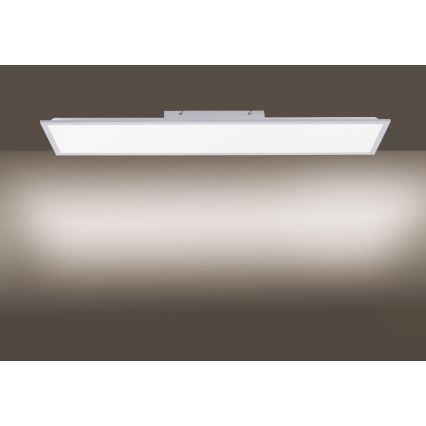 Leuchten Direkt 14757-21- Panel LED regulable de superficie FLAT LED/36W/230V 2700-5000K plata + mando a distancia