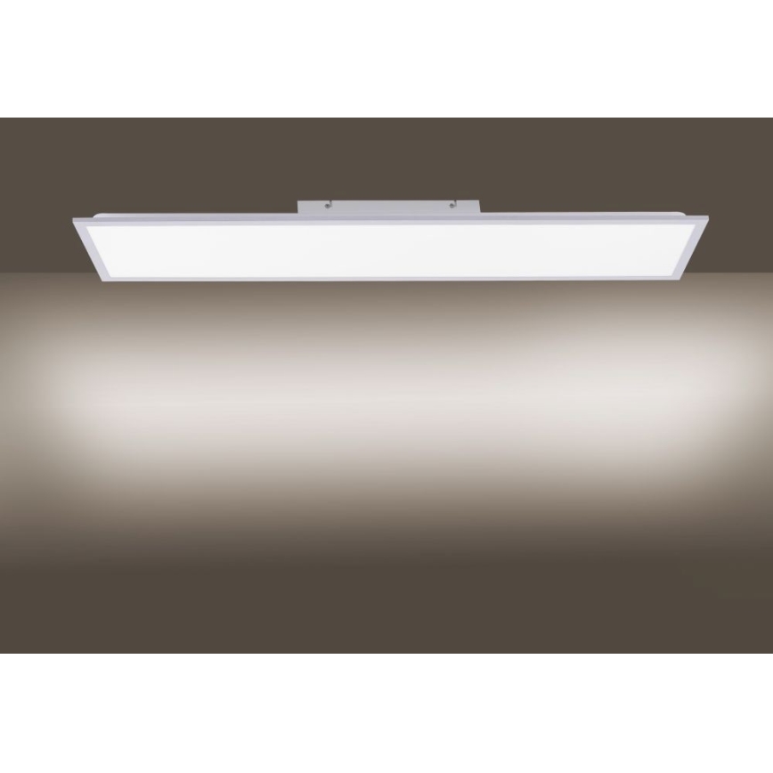 Leuchten Direkt 14757-21- Panel LED regulable de superficie FLAT LED/36W/230V 2700-5000K plata + mando a distancia