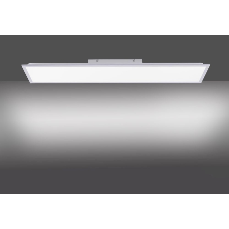 Leuchten Direkt 14757-21- Panel LED regulable de superficie FLAT LED/36W/230V 2700-5000K plata + mando a distancia