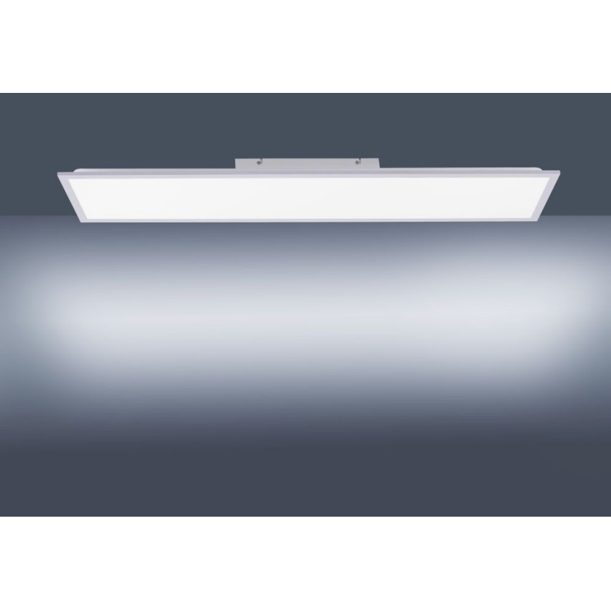 Leuchten Direkt 14757-21- Panel LED regulable de superficie FLAT LED/36W/230V 2700-5000K plata + mando a distancia