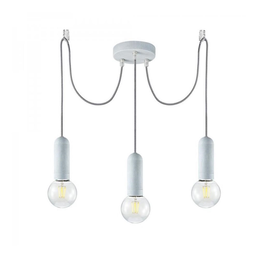 Leuchten Direkt 14776-22 - Lámpara colgante TURN ME 3xE27/60W/230V araña