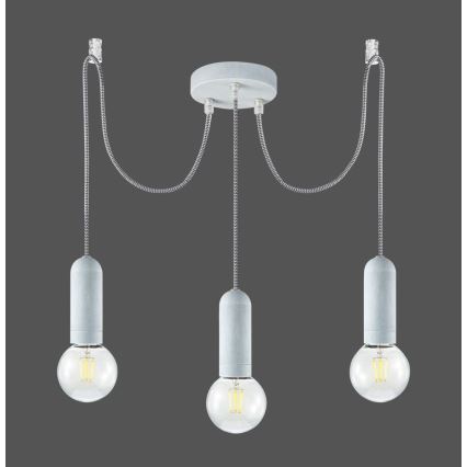 Leuchten Direkt 14776-22 - Lámpara colgante TURN ME 3xE27/60W/230V araña