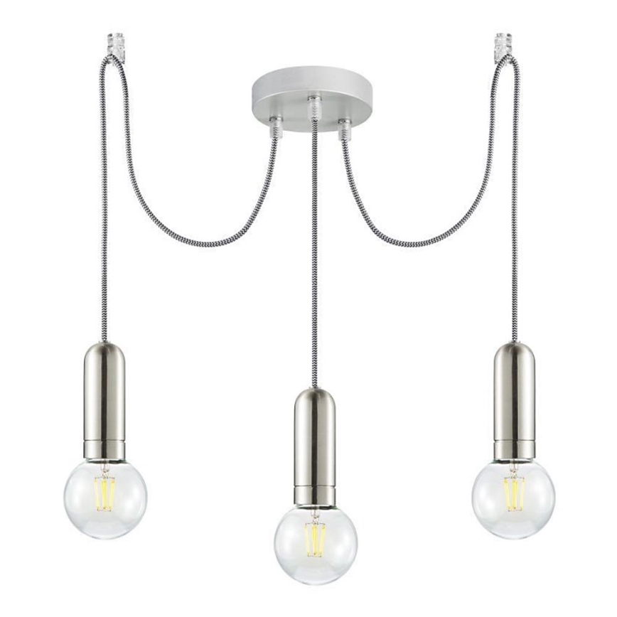 Leuchten Direkt 14776-55 - Lámpara colgante TURN ME 3xE27/60W/230V araña