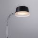 Leuchten Direkt 14825-18 - Lámpara de mesa LED ENISA 1xLED/3,5W/230V negro