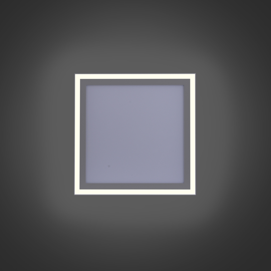 Leuchten Direkt 14850-16 - LED Plafón regulable LED/17W/230V + LED/13W + CR