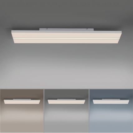 Leuchten Direkt 14854-16 - Plafón LED regulable EDGING LED/30W/230V 2700-5000K + mando a distancia