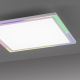 Leuchten Direkt 14900-16 - Plafón LED RGB regulable EDGING LED/24W/230V + mando a distancia