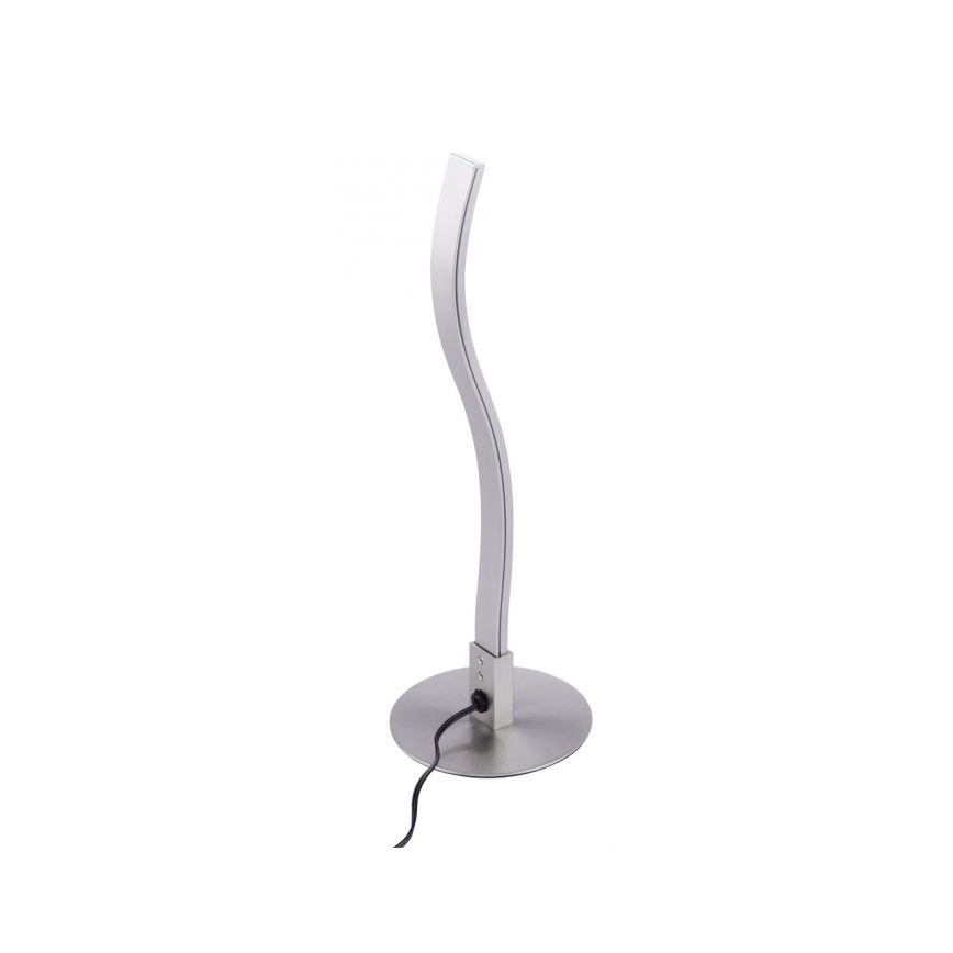 Leuchten Direkt 15128-55 - Lámpara de mesa LED WAWE LED/3W/230V cromo mate