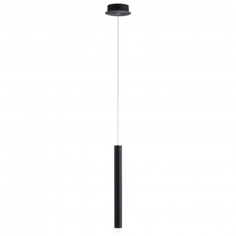 Leuchten Direkt 15202-18 - Lámpara colgante LED BRUNO LED/4,8W/230V negro