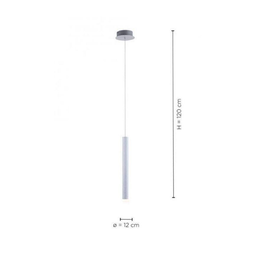 Leuchten Direkt 15202-95 - Lámpara colgante LED BRUNO LED/4,8W/230V