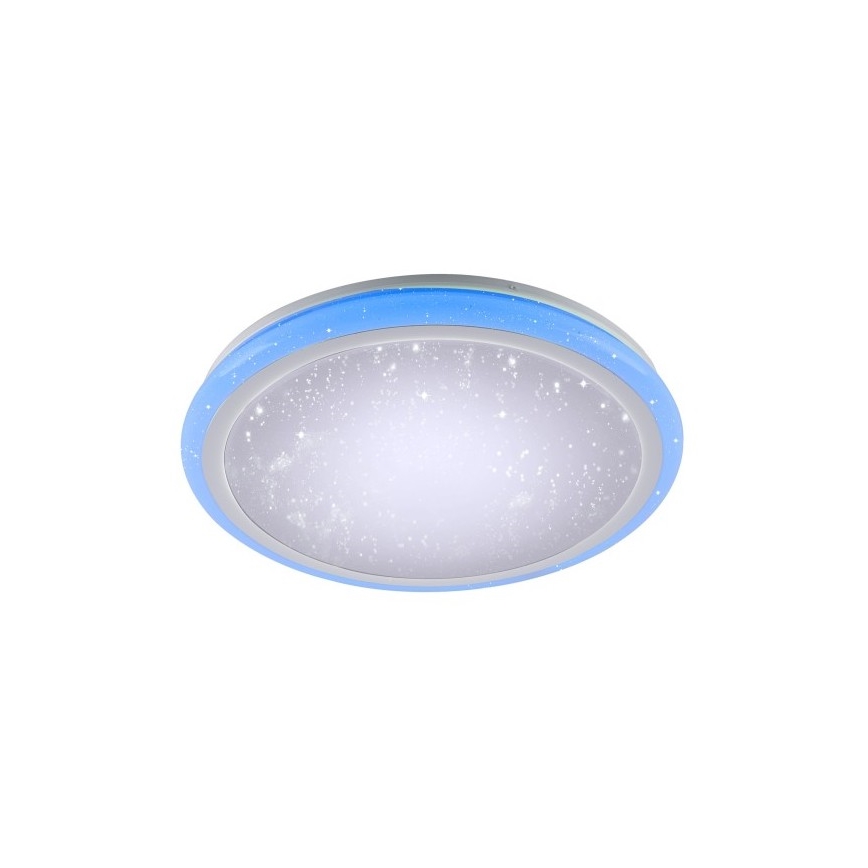 Leuchten Direkt 15220-16 - Plafón LED RGB regulable LUISA LED/28W/230V + mando a distancia