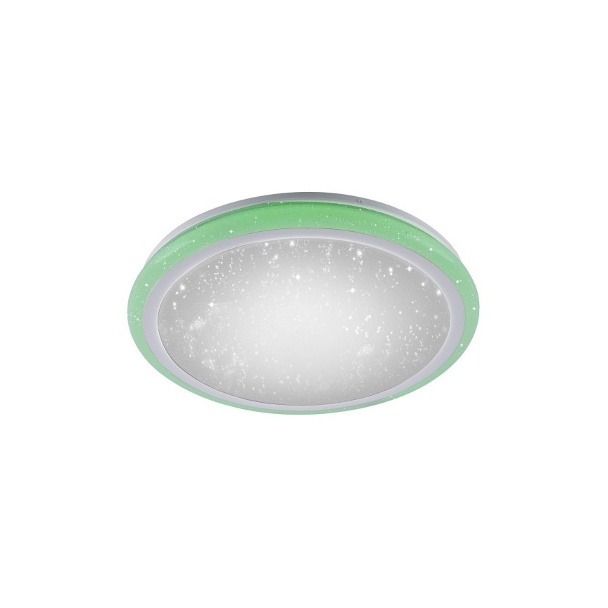 Leuchten Direkt 15220-16 - Plafón LED RGB regulable LUISA LED/28W/230V + mando a distancia