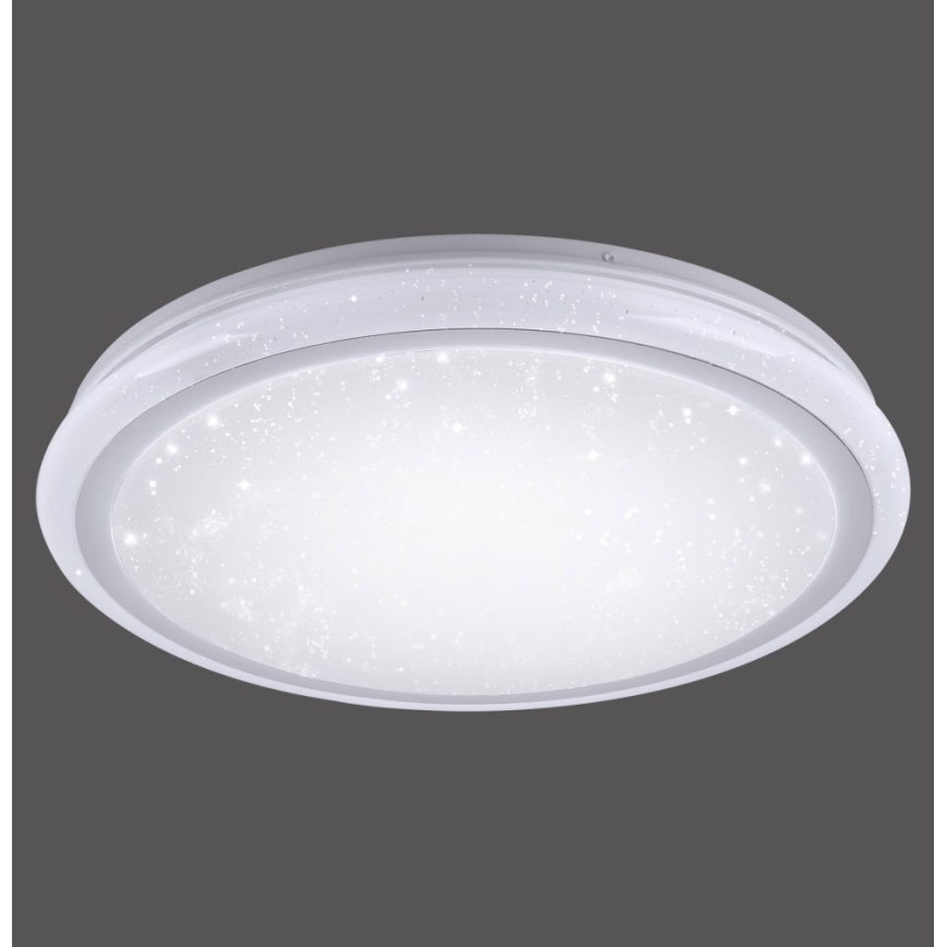 Leuchten Direkt 15220-16 - Plafón LED RGB regulable LUISA LED/28W/230V + mando a distancia