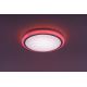 Leuchten Direkt 15220-16 - Plafón LED RGB regulable LUISA LED/28W/230V + mando a distancia