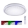 Leuchten Direkt 15220-16 - Plafón LED RGB regulable LUISA LED/28W/230V + mando a distancia