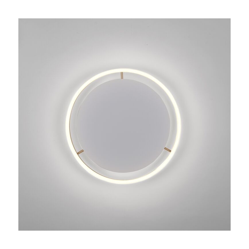 Leuchten Direkt 15391-60 - Plafón LED regulable RITUS LED/20W/230V latón