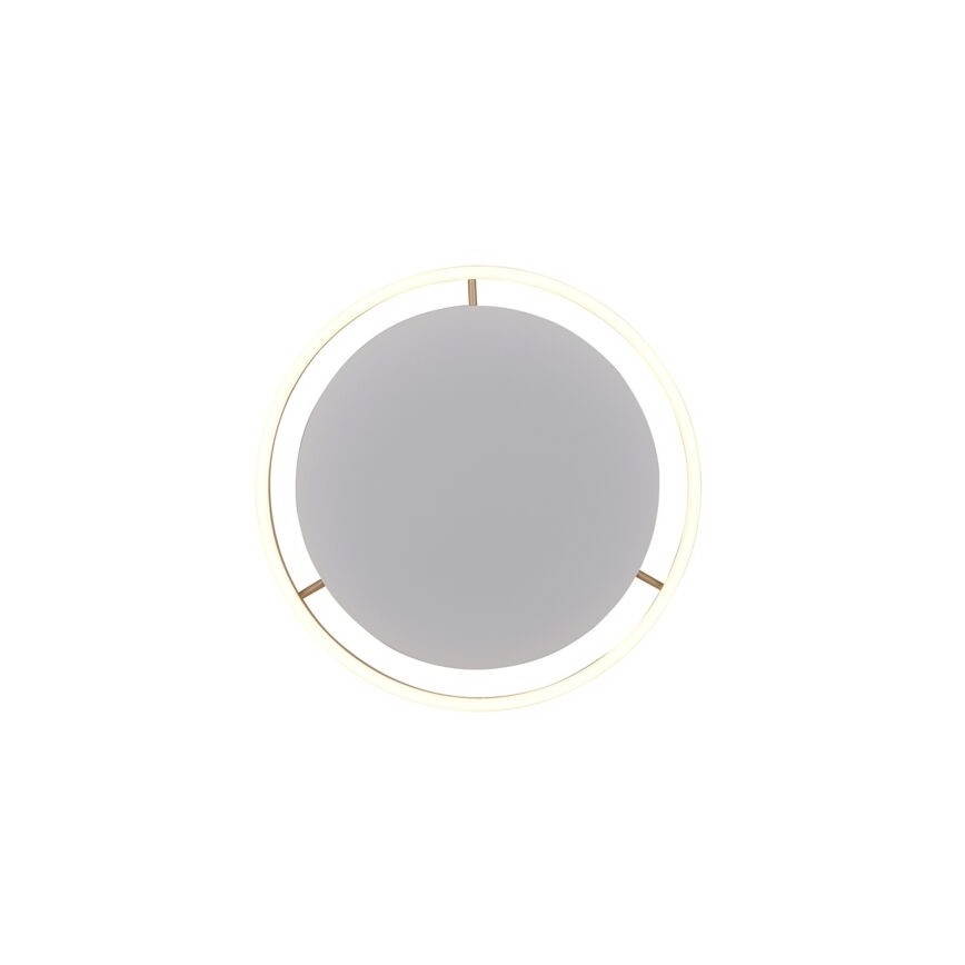 Leuchten Direkt 15391-60 - Plafón LED regulable RITUS LED/20W/230V latón