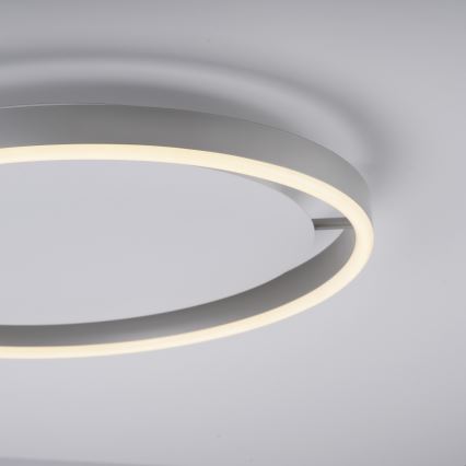 Leuchten Direkt 15391-95 - Plafón LED regulable RITUS LED/20W/230V cromo mate