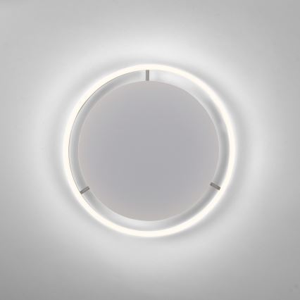 Leuchten Direkt 15391-95 - Plafón LED regulable RITUS LED/20W/230V cromo mate