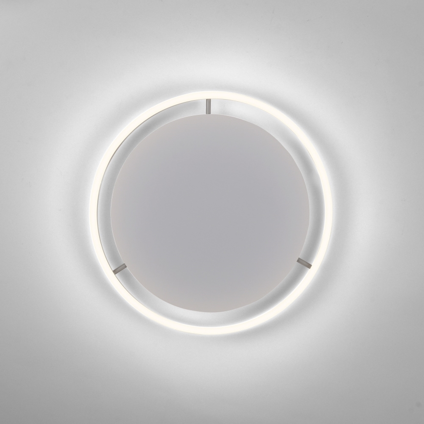 Leuchten Direkt 15391-95 - Plafón LED regulable RITUS LED/20W/230V cromo mate