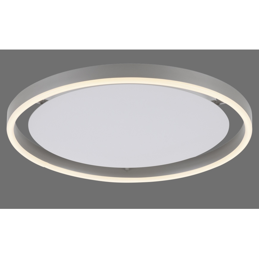 Leuchten Direkt 15391-95 - Plafón LED regulable RITUS LED/20W/230V cromo mate