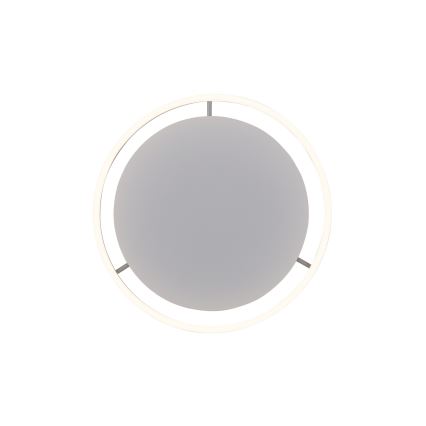 Leuchten Direkt 15391-95 - Plafón LED regulable RITUS LED/20W/230V cromo mate