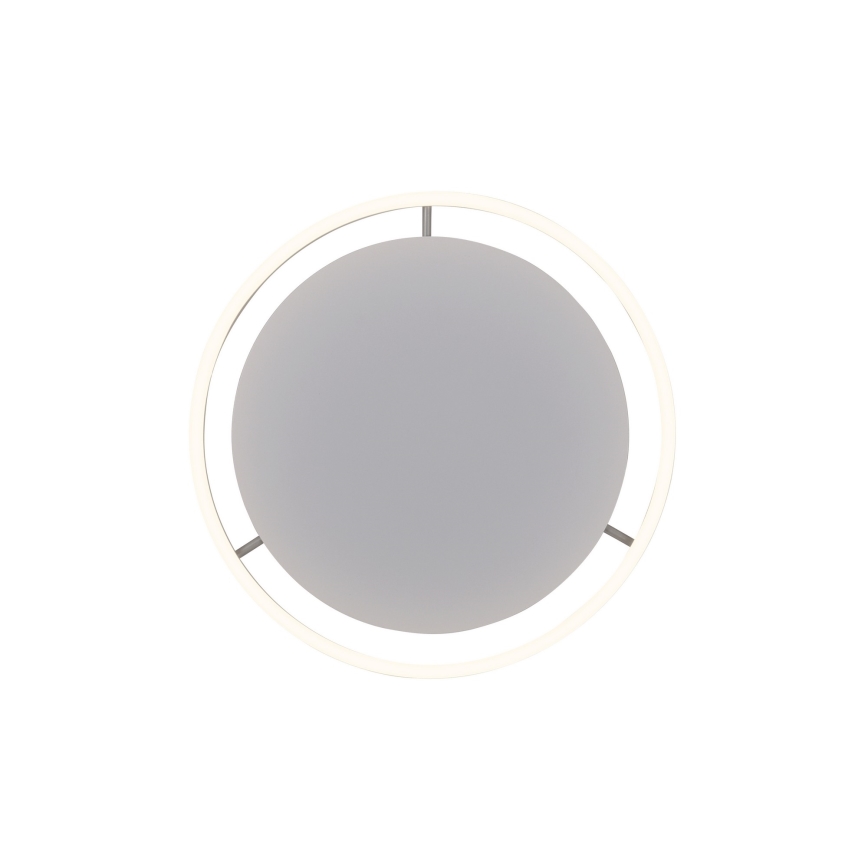 Leuchten Direkt 15391-95 - Plafón LED regulable RITUS LED/20W/230V cromo mate