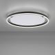 Leuchten Direkt 15392-13 - Plafón LED regulable RITUS LED/30W/230V negro