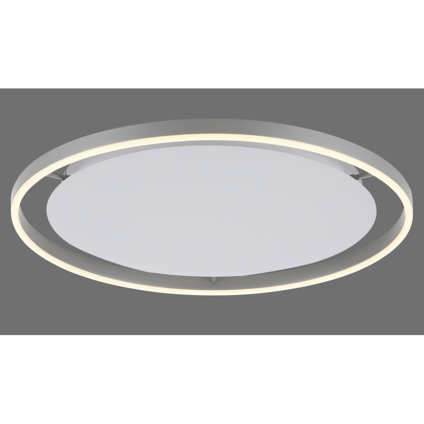 Leuchten Direkt 15392-95 - Plafón LED regulable RITUS LED/30W/230V cromo mate