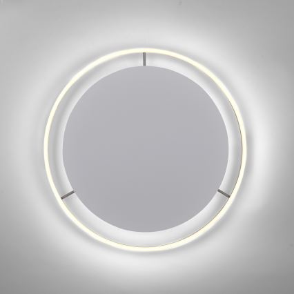 Leuchten Direkt 15392-95 - Plafón LED regulable RITUS LED/30W/230V cromo mate