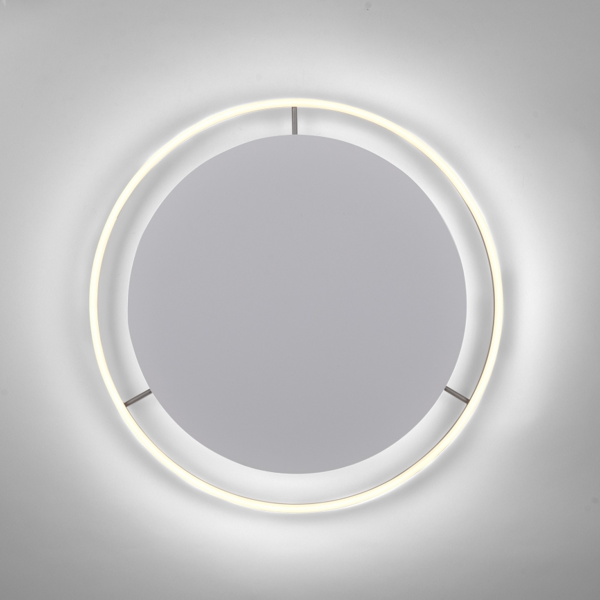 Leuchten Direkt 15392-95 - Plafón LED regulable RITUS LED/30W/230V cromo mate