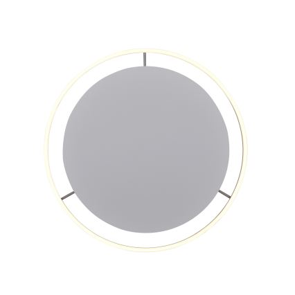 Leuchten Direkt 15392-95 - Plafón LED regulable RITUS LED/30W/230V cromo mate