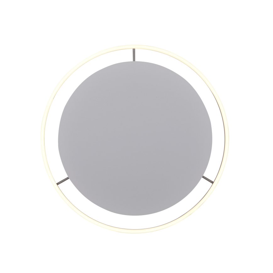 Leuchten Direkt 15392-95 - Plafón LED regulable RITUS LED/30W/230V cromo mate