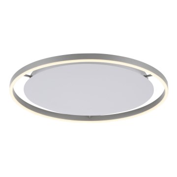Leuchten Direkt 15392-95 - Plafón LED regulable RITUS LED/30W/230V cromo mate