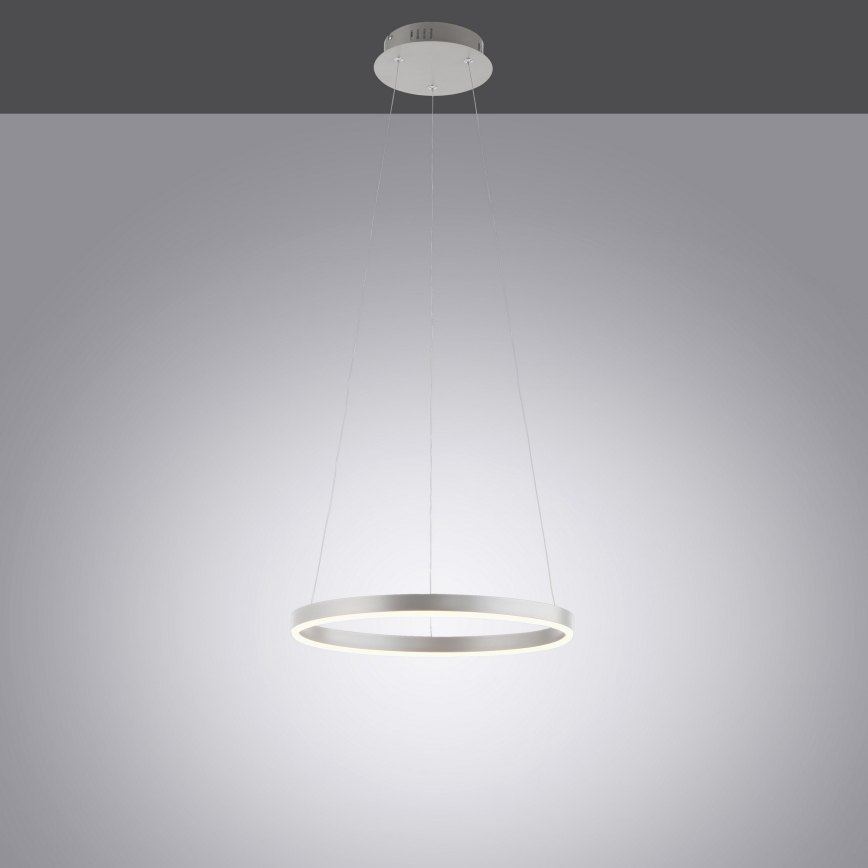 Leuchten Direkt 15393-95 - Lámpara de araña LED regulable RITUS LED/20W/230V cromo mate