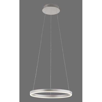 Leuchten Direkt 15393-95 - Lámpara de araña LED regulable RITUS LED/20W/230V cromo