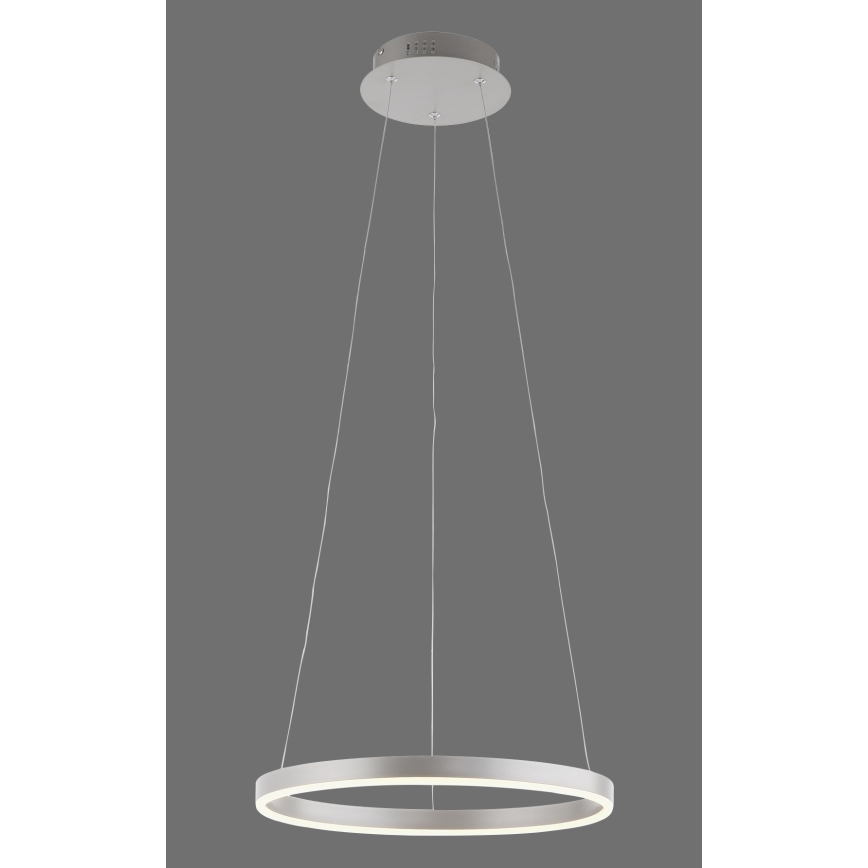 Leuchten Direkt 15393-95 - Lámpara de araña LED regulable RITUS LED/20W/230V cromo mate